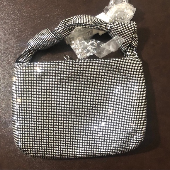 Free People Zaza Crystal Clutch Chain Crossbody - Picture 7 of 9